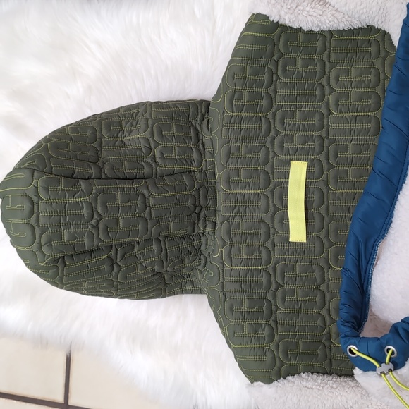 NWT UGG Iggy Sherpa Half Zip Pullover - Picture 15 of 16